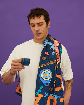 Coach Coffee Company Türkiye Temalı Spor Havlusu