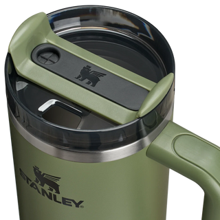 Stanley Quencher H2.O FlowState™ Tumbler Pipetli Termos | 0.8L Haki