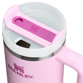Stanley Quencher H2.O FlowState™ Tumbler Pipetli Termos | 0.8L Açık Pembe