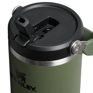 Stanley IceFlow™ Flip Straw Tumbler Pipetli Termos | 0.89L Haki