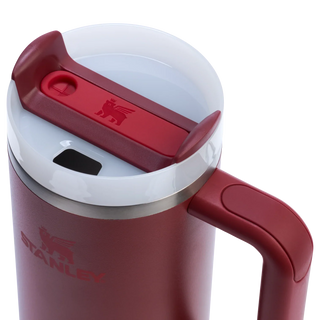 Stanley Quencher H2.O FlowState™ Tumbler Pipetli Termos | 0.8L Bordo (Vişne Tonu)