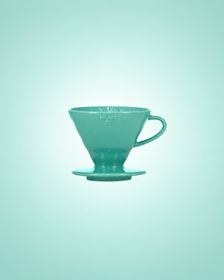 Hario V60 02 Seramik Dripper Turkuaz
