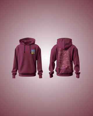 Premium Hoodie Love Edition Bordo