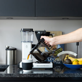 Moccamaster KBG Select Mat Beyaz | Filtre Kahve Makinesi - Cam Potlu