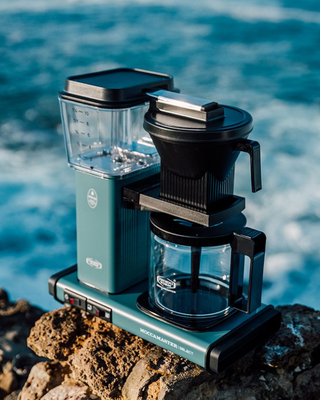 Moccamaster KBG Select Ocean | Filtre Kahve Makinesi - Cam Potlu