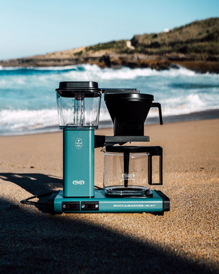 Moccamaster KBG Select Ocean | Filtre Kahve Makinesi - Cam Potlu